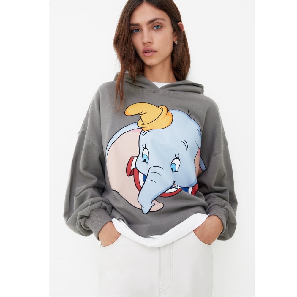 ZARA dumbo disney sweatshirt